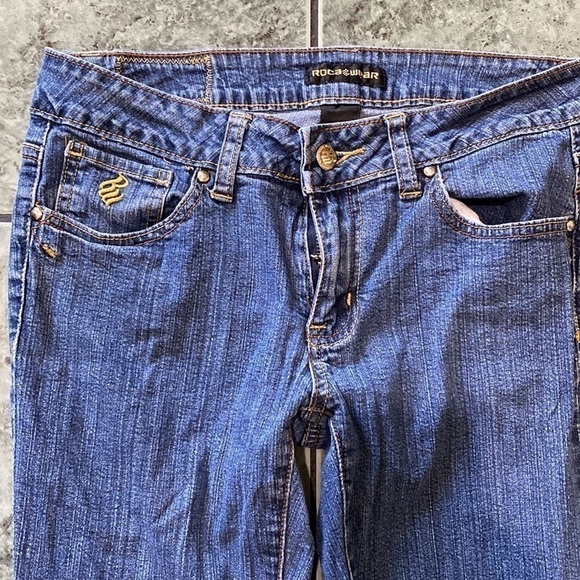 Roca Wear Jeans low rise, size 5 - Picture 2 of 10